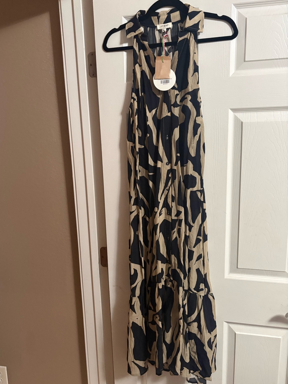 NEW Umgee floral maxi dress sleeveless NWT boho bohemian S